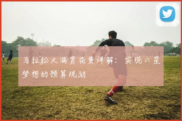 马拉松大满贯花费详解：实现六星梦想的预算规划